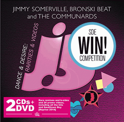 ジミー・ソマーヴィルのレアCD3種類セット WIN! a Jimmy Somerville “Dance & Desire: Rarities & Videos” 3-disc