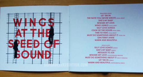 Paul McCartney / “Wings at the Speed of Sound” reissue bonus
