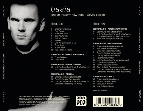 Basia / London Warsaw New York 2CD deluxe edition on the way