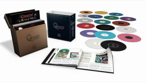 Queen / Studio Collection 18LP coloured vinyl box set