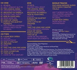 2CD＋DVD！SUPERTRAMP / LIVE IN PARIS '79 Amazon.com: Supertramp: Live In Paris (1979) [Blu-ray
