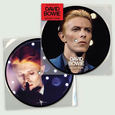 希少盤 David Bowie GOLDENYEARSピクチャーディスクレコード David Bowie / Golden Years: 40th anniversary picture disc