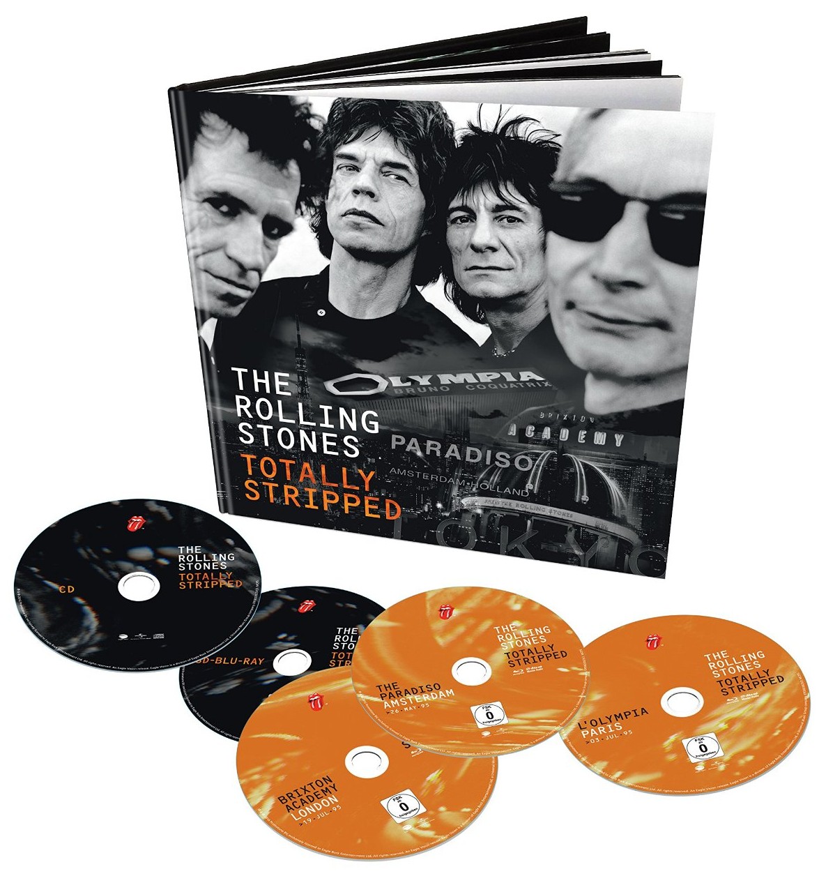 未開封The Rolling Stonesトータリー・ストリップド　Tシャツ付き Amazon.com: Totally Stripped Deluxe Limited Edition Amazon
