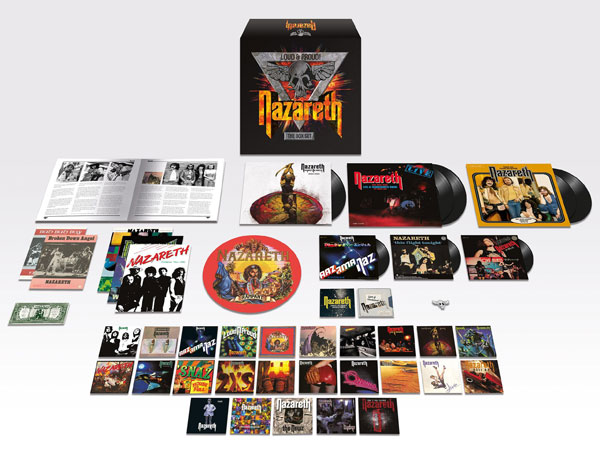 ナザレス CD 4枚セット　SHM-CD 紙ジャケットBOX NAZARETH ナザレス / Hair of the Dog ヘア・オヴ・ザ・ドッグ 人喰い