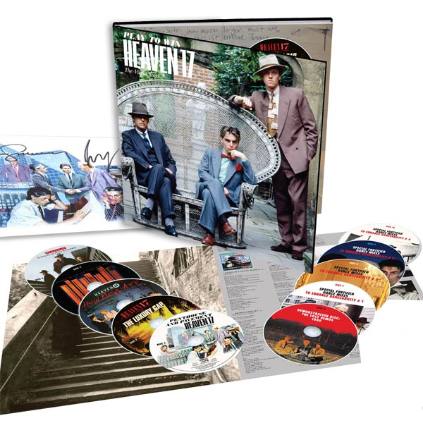 HEAVEN 17／PLAY TO WIN（10CD） Heaven 17 / Play to Win:The Virgin Years / 10CD deluxe & 5LP vinyl
