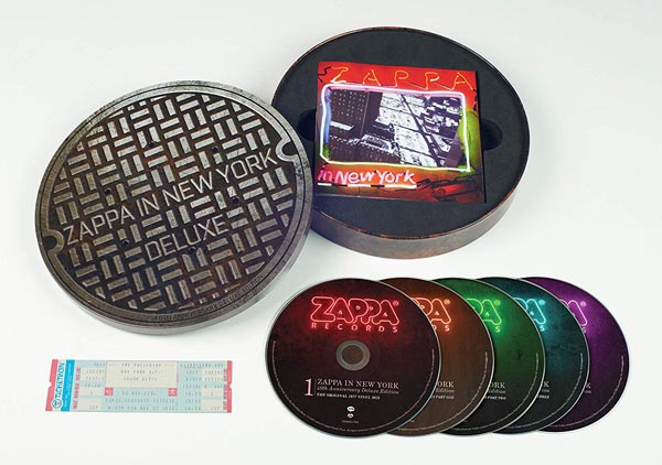 Zappa 40th Anniversary in New York フランク Zappa – Zappa In New York (40th Anniversary Deluxe Edition) – Box