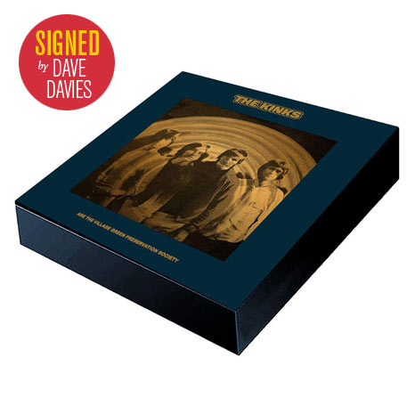 The Kinks Are The Village Green Preservation Society box SIGNED