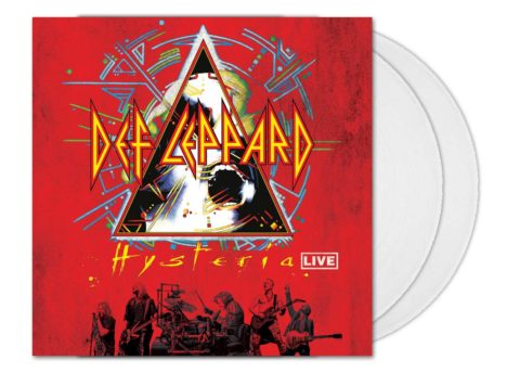 Def Leppard / Hysteria live releases on blu-ray, DVD, CD and box