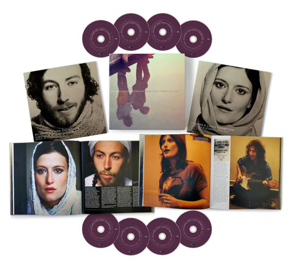 希少　RICHARD & LINDA THOMPSON　8CD 限定BOX Richard and Linda Thompson / Hard Luck Stories 1972-1982 box set