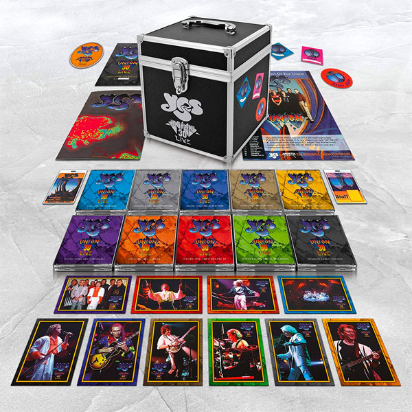 Yes 45周年記念CDボックスセット Yes / Union 30 Live super deluxe flight case box set
