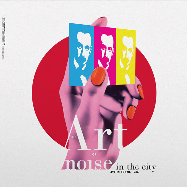 ART of NOISE 4枚組CD Gibson: Art of Noise album cover design for ZTT Records