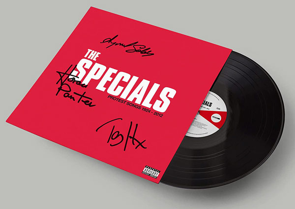 スペシャルズ直筆サイン入りCD PROTEST SONGS The Specials / Protest Songs 1924-2012 – signed vinyl