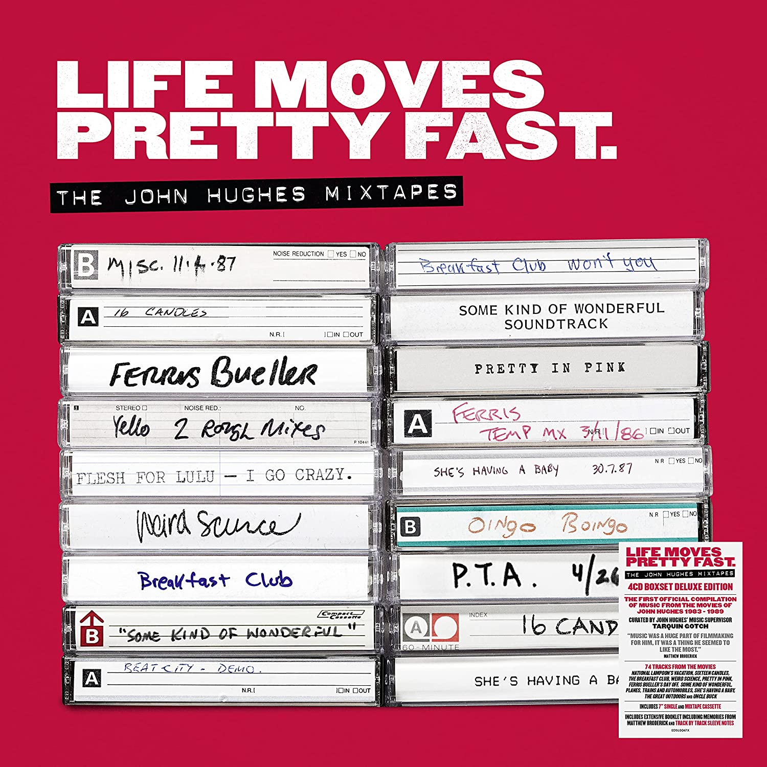 The John Hughes Mixtapes ＜DeluxeEdition＞ Life Moves Pretty Fast: The John Hughes Mixtapes – SuperDeluxeEdition