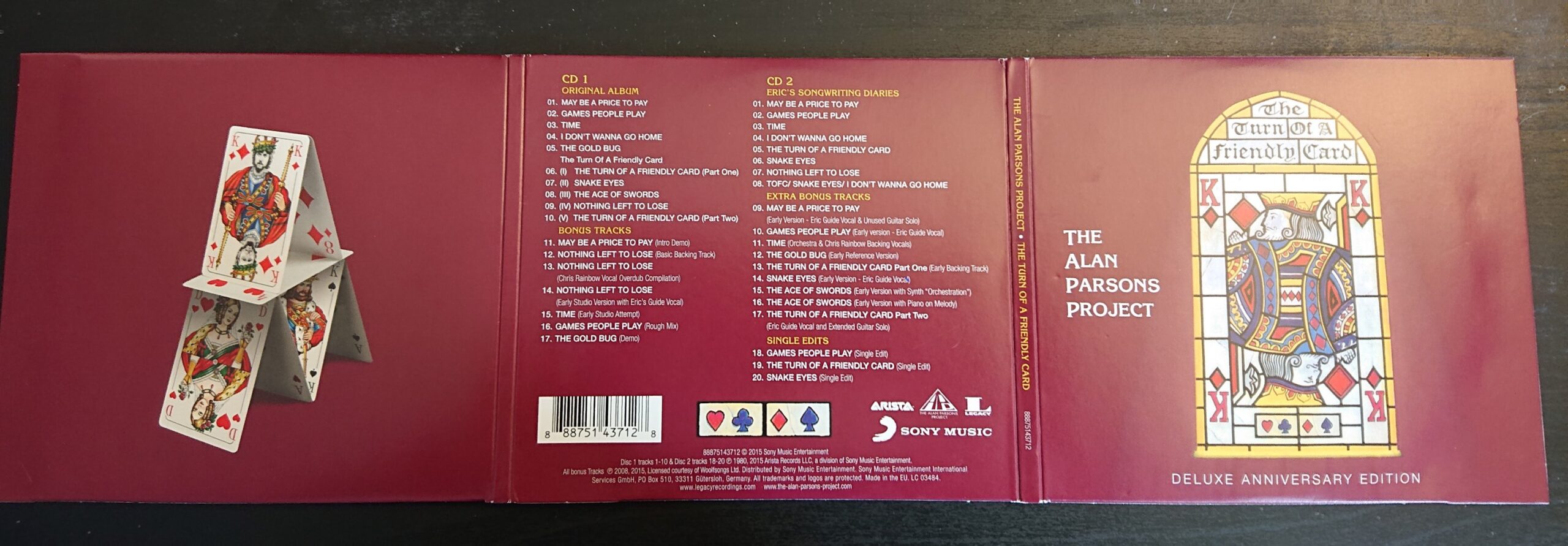 The Alan Parsons Project / The Turn of a Friendly Card deluxe