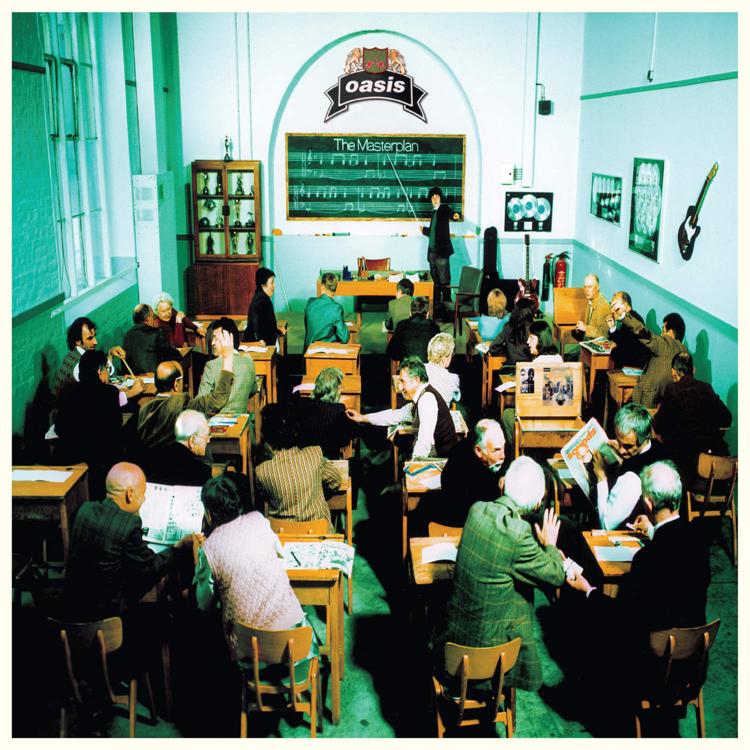 The Masterplan 25周年記念 Green/Black Marble Yes Oasis The Master Plan 25 year limited Editions (Marble green
