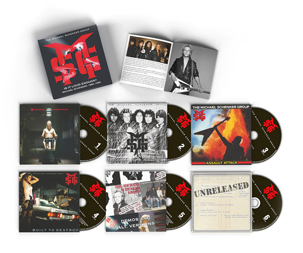 MSG『IS IT LOUD ENOUGH？ 1980-1983 (6CD)』 THE MICHAEL SCHENKER GROUP Is It Loud Enough? 1980-1983 BOXSET
