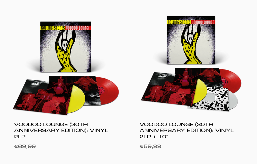 The Rolling Stones / Voodoo Lounge 30th anniversary edition