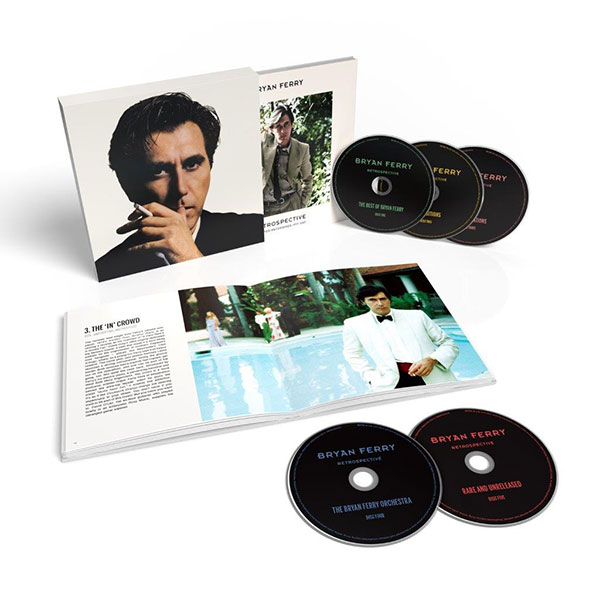 ブライアン・フェリー 紙ジャケット5点 Bryan Ferry / Retrospective: Selected Recordings 1973-2023