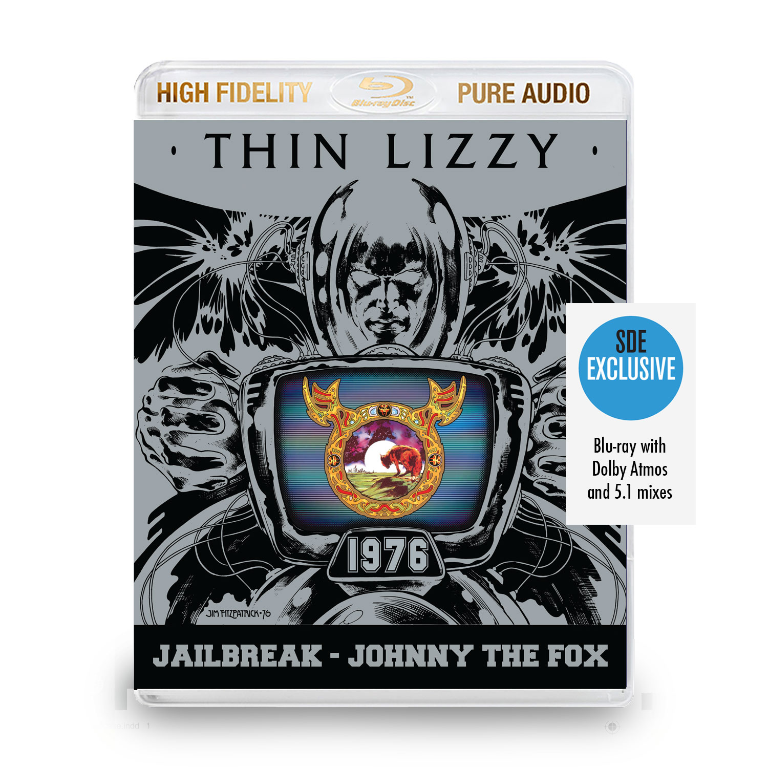 未開封 Thin Lizzy 1976 (5CD+Blu-ray) シン・リジィ 1976』5CD+ブルーレイ・ボックス9月27日発売 - シン・リジィ