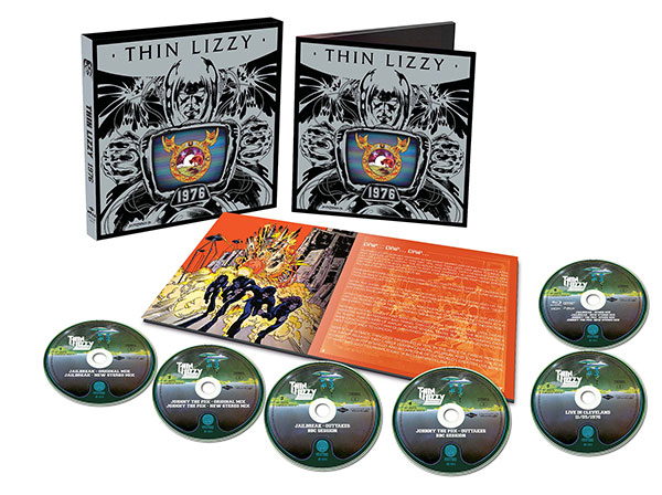 Thin Lizzy / 1976 : Jailbreak and Johnny The Fox reissue with SDE