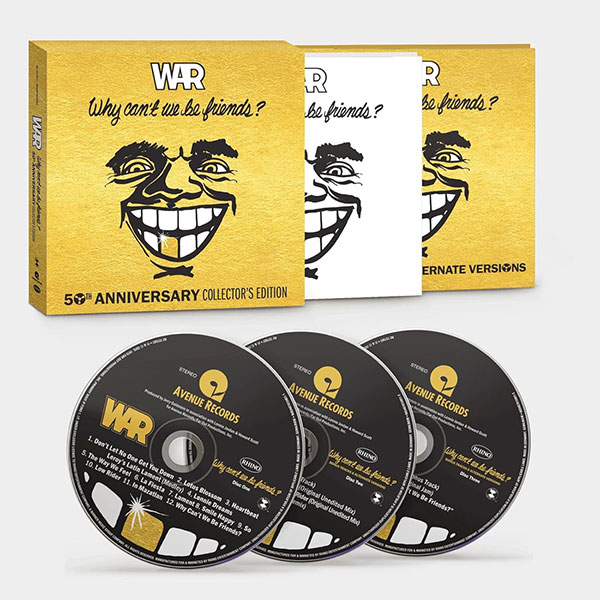 War / Why Can't We Be Friends? CD box set – SuperDeluxeEdition