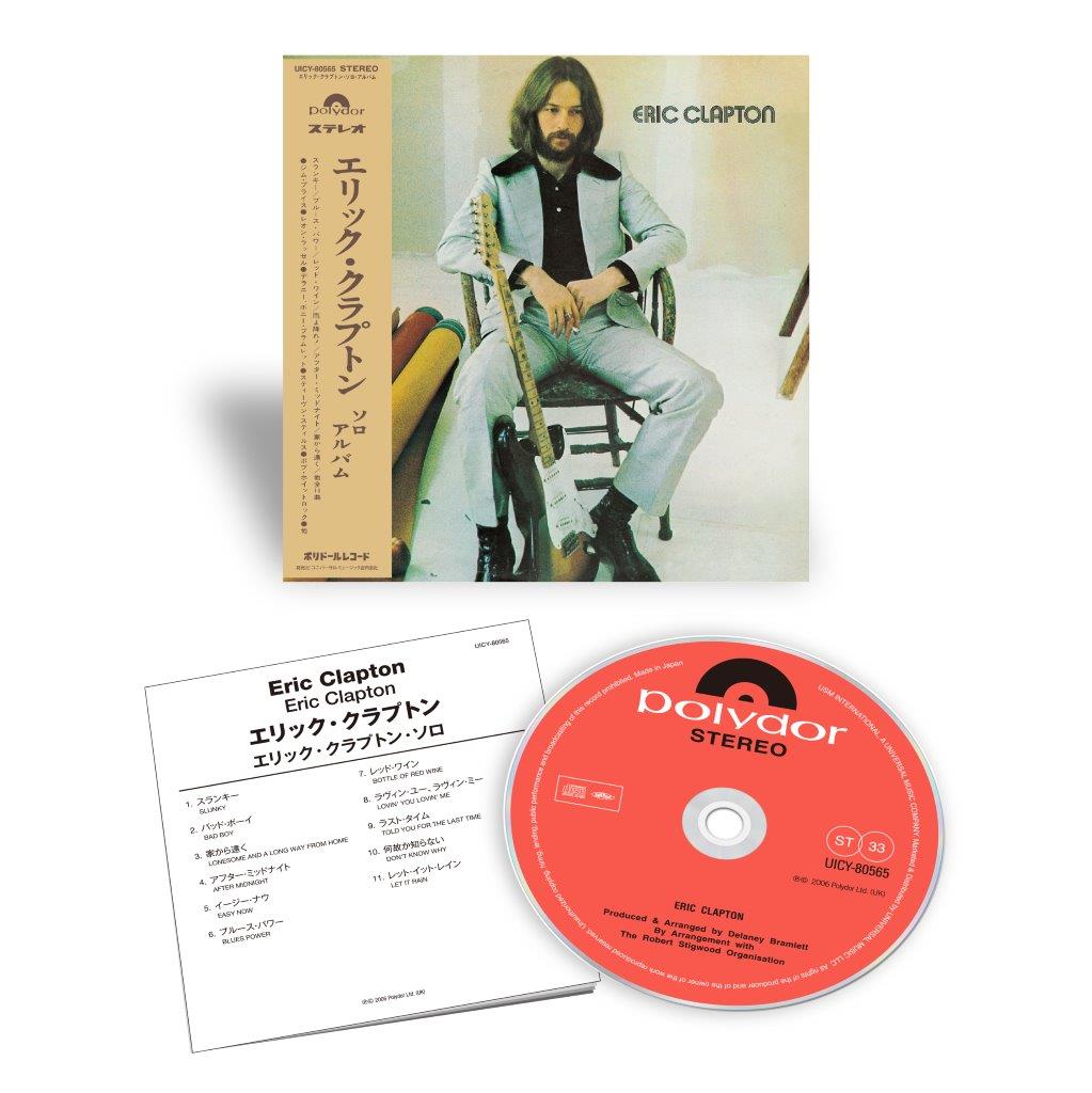 Eric Clapton / Japan SHM-CD 'paper sleeve' reissues