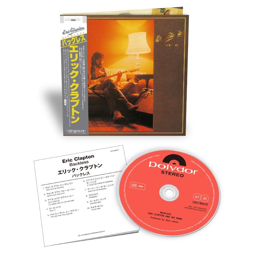 Eric Clapton / Japan SHM-CD 'paper sleeve' reissues