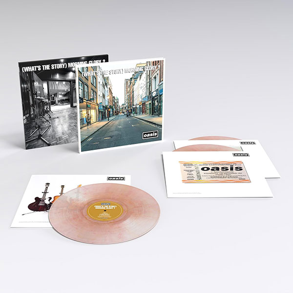 未開封シールドOASIS ReissueLP『Morning Glory ?』 Oasis reissue (What's The Story) Morning Glory? for its 30th