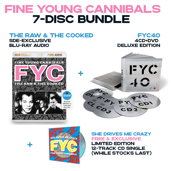 美品4CD＋DVD Fine Young Cannibals FYC40 FYC40 - Official Store - Fine Young Cannibals - FYC40 4CD/DVD