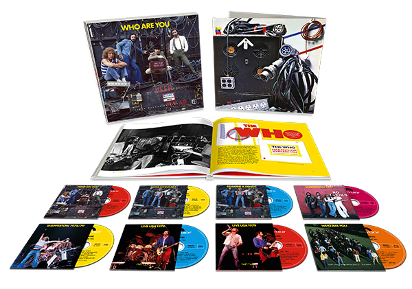 The Who / Who Are You super deluxe edition, unboxed