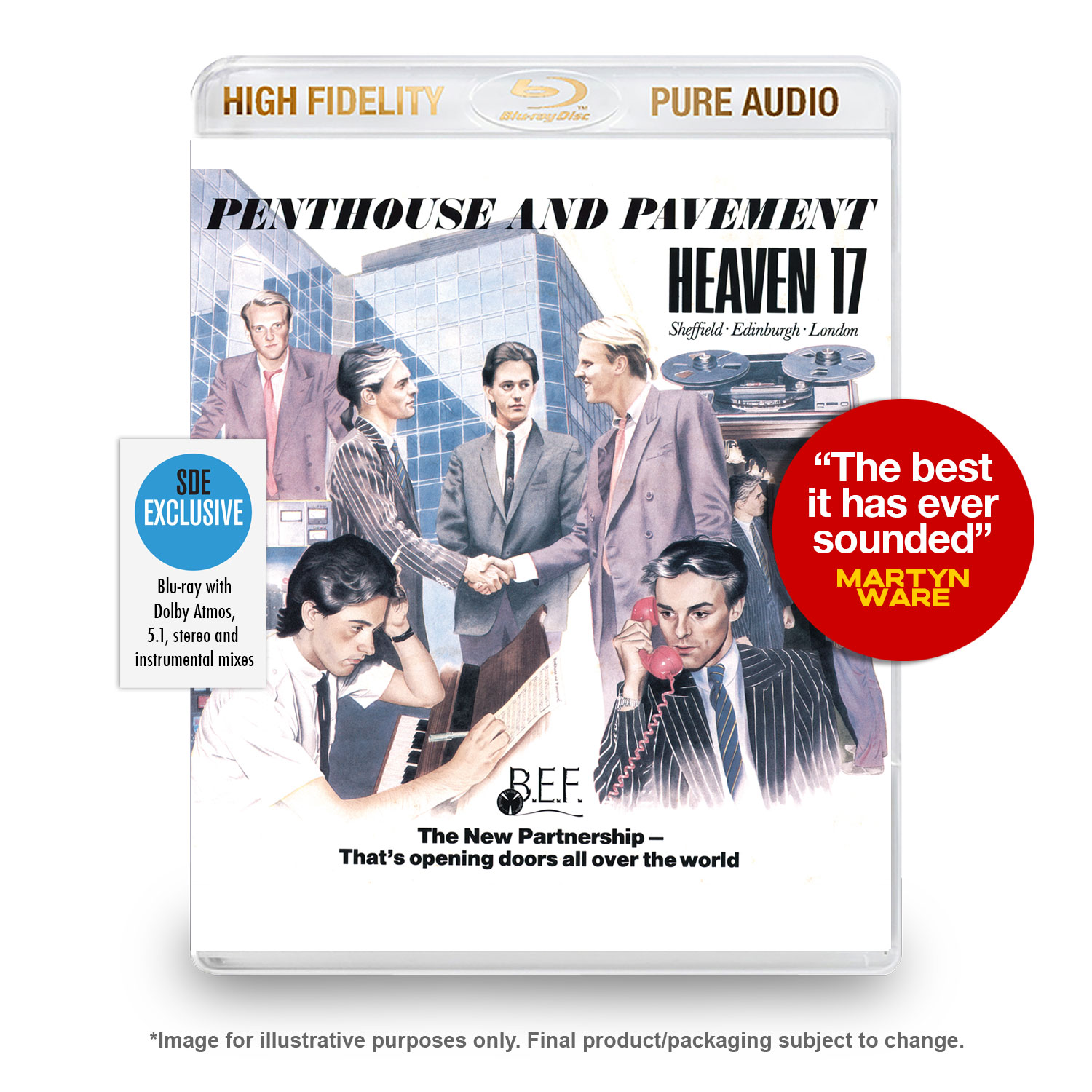 Penthouse「By The Fireplace」〈CD+Blu-ray〉 Audiophile quality original stereo mixes confirmed for Heaven 17